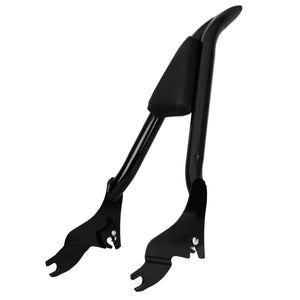 26" Detachable Triangle Passenger Backrest For Harley Touring (2009-2024)