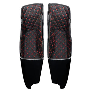 Premium Quilted Leather Saddlebag Liners