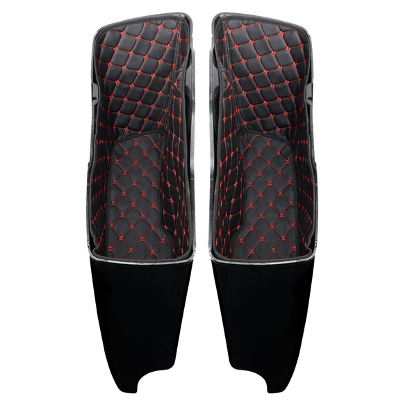 Premium Quilted Leather Saddlebag Liners