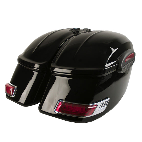 RS Hard Top Load Saddle Bags With LED Tail Lights